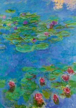 Puzzle Claude Monet - Water Lilies, 1917