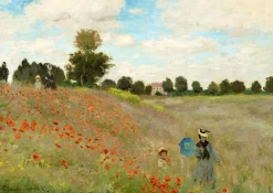 Puzzle Claude Monet: Poppy Field