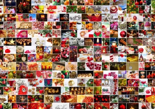 Puzzle Collage - Christmas 1500