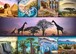 Puzzle Collage: Africa