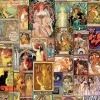 Puzzle Collage Art Nouveau