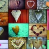 Puzzle Collage Coeurs 500