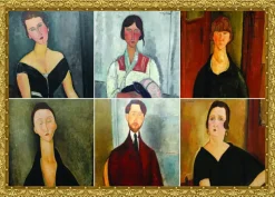 Puzzle Collage Modigliani