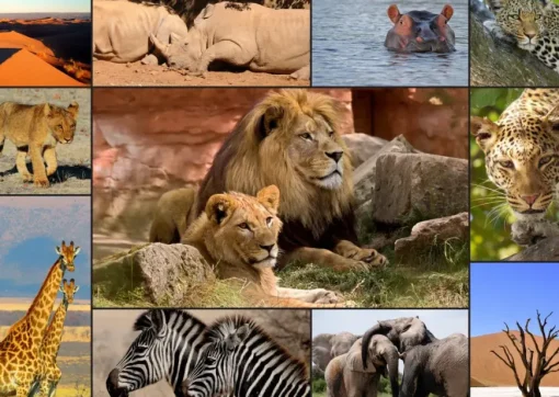 Puzzle Collage Wildlife II