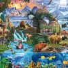Puzzle Colorful animal kingdom