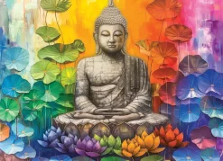 Puzzle Colorful Buddha
