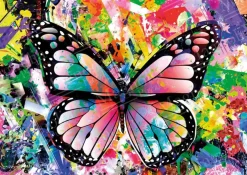 Puzzle Colorful Butterfly