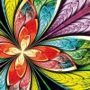 Puzzle Colorful Flower
