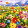 Puzzle Colorful Flower Meadow