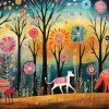 Puzzle Colorful Forest