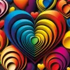 Puzzle Colorful Heart
