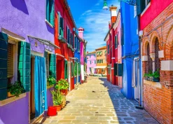 Puzzle Colorful Houses: Burano