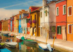 Puzzle Colorful houses of Burano island