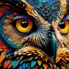 Puzzle Colorful Owl