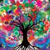 Puzzle Colorful Tree