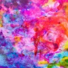 Puzzle Colourful Abstract Oil Painting