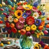 Puzzle Colourful Bouquet
