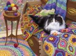 Puzzle Comfy Cat 1000