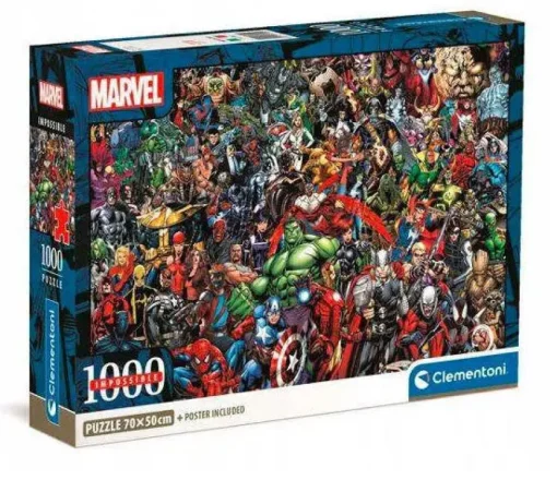 Puzzle Compact Impossible Puzzle Marvel