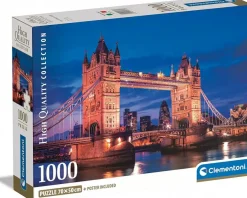 Puzzle Compact puzzle: Tower Bridge at night