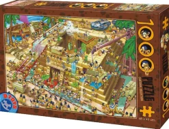 Puzzle Construction of pyramid