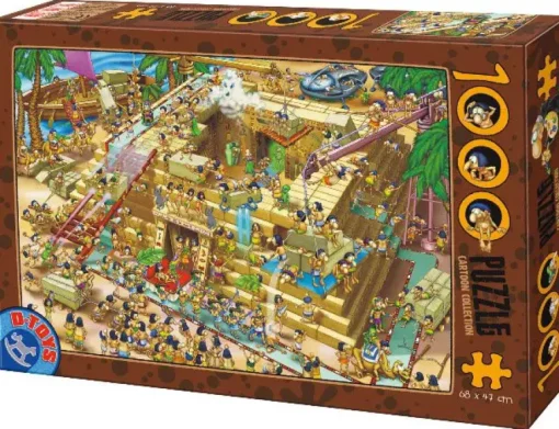 Puzzle Construction of pyramid