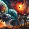 Puzzle Cosmic Colours: A Journey Into Space
