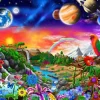Puzzle Cosmic Paradise