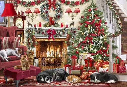 Puzzle Cosy Fireplace 2000