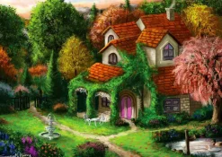 Puzzle Cottage in the Forrest