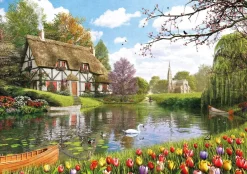 Puzzle Cottage near the lake