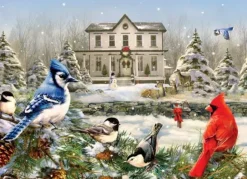 Puzzle Country House Birds
