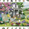 Puzzle Countryside Garden wooden