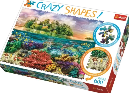 Puzzle Crazy Shapes Puzzle Tropical Island