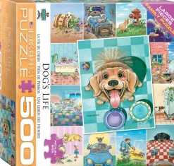 Puzzle Cute dogs collage XL