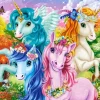 Puzzle Cute Unicorns Selfie