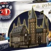 Puzzle 3D puzzle Hogwarts Castle: The Great Hall LED