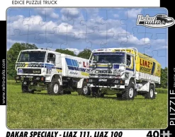 Puzzle Dakar 拧peciály - LIAZ 111, LIAZ 100