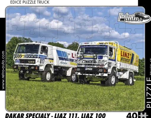 Puzzle Dakar 拧peciály - LIAZ 111, LIAZ 100