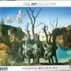 Puzzle Dali: Swans Reflecting Elephants