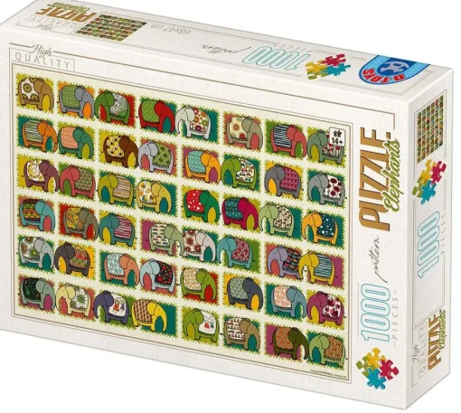 Puzzle David Katai Eszter: Pattern Elephants