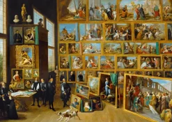 Puzzle David Teniers the Younger - The Art Collection of Archduke Leopold Wilhelm in Brussels, 1652