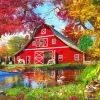 Puzzle Davison: Sunny Autumn At The Barn