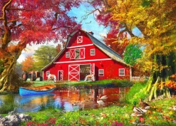 Puzzle Davison: Sunny Autumn At The Barn