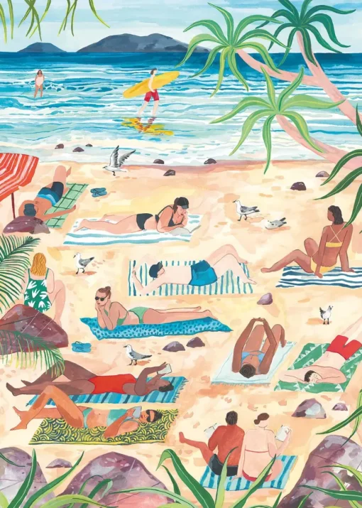 Puzzle Day at the Beach