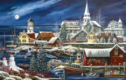 Puzzle Debbi Wetzel - Winter Harbor