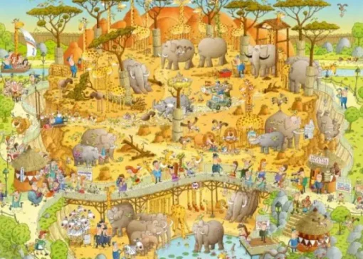 Puzzle Degano: Afrika