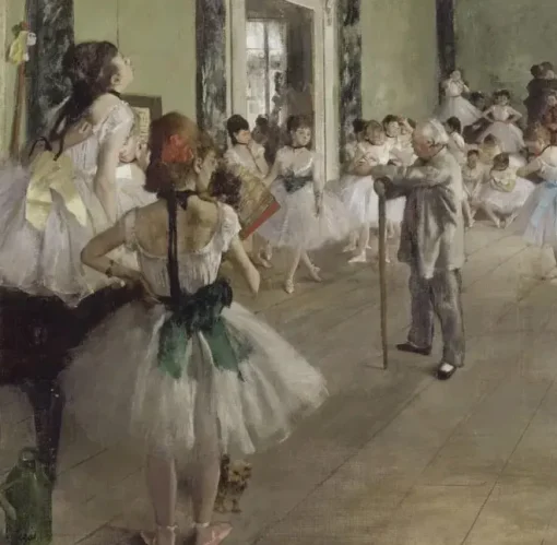 Puzzle Degas: The class of dance, 1871-1874 - 1000
