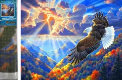 Puzzle Diamant painting: A majestic predator 30x40cm