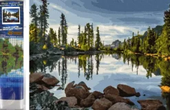 Puzzle Diamant painting: Calm lake 30x40cm
